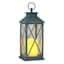 Blue Grey LED Lantern, 12"
