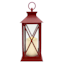 Red LED Lantern, 12"