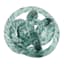 Tracey Boyd Green Glass Knot Decor, 5"