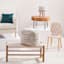 Found & Fable Round Mango Wood Coffee Table With Metal Hairpin Legs, Mango