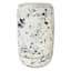 Ty Pennington Blue Speckled Ceramic Vase, 11"