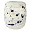 Ty Pennington Blue Speckled Ceramic Vase, 8"