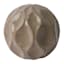 Honeybloom Grey Katherine Ceramic Ball, 4"