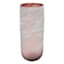 Laila Ali Milky Pink Glass Vase, 12"