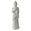 Found & Fable White Buddha Figurine, 30"