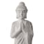 Found & Fable White Buddha Figurine, 30"