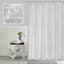 Laila Ali Grey Tribeca Triangle Jacquard Shower Curtain, 72"