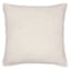 Ty Pennington Ivory Yarn Textured Woven Pillow with Flange, 20"