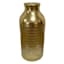 Gold Resin Vase, 13"