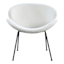 Jagger Accent Chair, White Sherpa