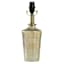 Grace Mitchell Iridescent Amber Cut Glass Accent Lamp, 13.5"