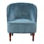 Ella Slate Blue Accent Chair