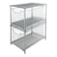 Silver Metal Under the Sink Storage, Large