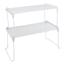 White Stackable Storage Rack