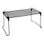 Black Metal Stackable Storage Organizer Rack