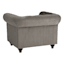 Providence Chesterfield Grey Velvet Tufted Chair
