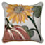 Sunflower & Pumpkin Throw Pillow, 20"