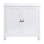 Grace Mitchell Asbury White 2-Door Cabinet