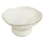 Crosby St. White Ceramic Plate, 7.5"