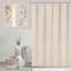 Bronze Printed Metallic Foil Medallion Shower Curtain, 72"