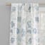 Selah Blue & Yellow Print Curtain Panel, 84"