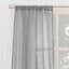 Bayside Grey Rod Pocket Curtain Panel, 84"