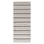 (B804) Santiago Navy & Ivory Striped Runner, 2x8