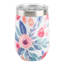 Flower Print Wine Tumbler, 14oz