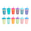 6-Pack Color-Changing Neon Cups, 12oz