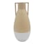 Ty Pennington Tan Ceramic Vase With Handles, 13"