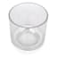 Ty Pennington Glass Candle Holder on Base, 6.7"