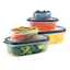 20-Piece Rectangle Plastic Food Storage Set with Vent Lid