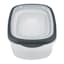 3-Piece Rectangle Plastic Food Storage Set with Vent Lid