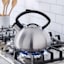 Copco Valencia Silver Stainless Steel Tea Kettle, 2.3qt