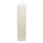Honeybloom 4-Pack Ivory Unscented Taper Candles, 12"