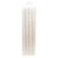 Honeybloom 4-Pack Ivory Unscented Taper Candles, 10"