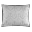 6-Piece Grey & White Jacquard Comforter Set, Queen
