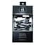 12-Piece Black S-Shaped Shower Curtain Hooks