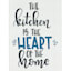 Kitchen Is the Heart of Home Kitchen Towel
