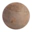 Ty Pennington Grey Wash Wood Finish Decorative Sphere, 4"