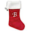 Red Velvet Monogram Stocking, B