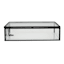 White Glass Decorative Box, 8x6