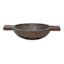 Natural Wood Bowl with Handle, 12"