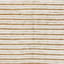 (B596) Honeybloom Jute Ivory Cotton Striped Area Rug, 7x9