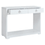 Providence Clara White Console Table