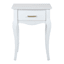 Grace Mitchell Scarlett White End Table