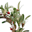 Red Berry & Leaf Coiled Garland, 5'