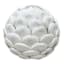 Tracey Boyd Ceramic Capiz Scalloped Sphere, 5"
