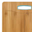 Bamboo Cutting Board with Silicone Handle, 11x8