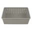 Tiny Dreamers Strap Design Weave Basket, Cool Grey